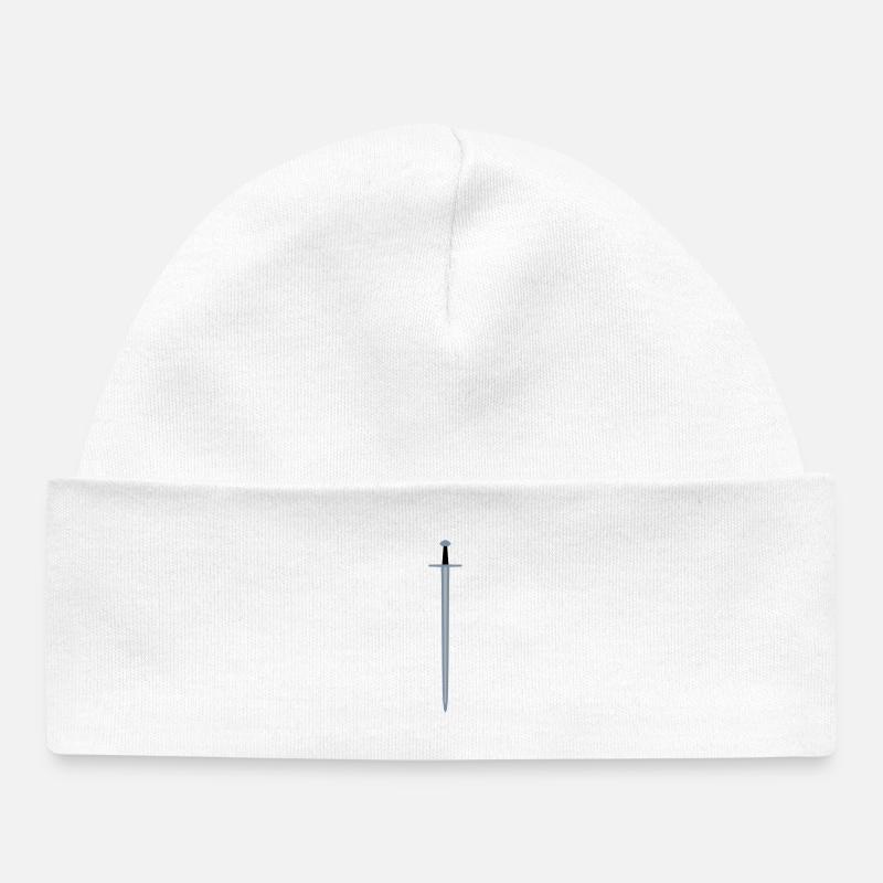 Épée - Bonnet bébé bio - blanc