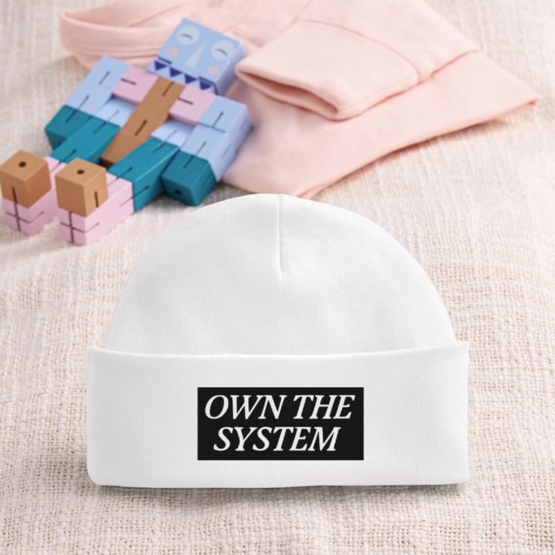 Posséder le système - Das eigene System Bonnet bébé bio