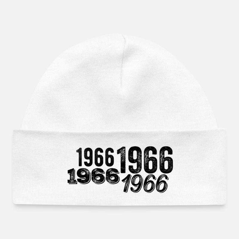 1966 - Bonnet bébé bio - blanc