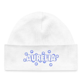 Dear Aurelia - Baby Organic Beanie - white - Front