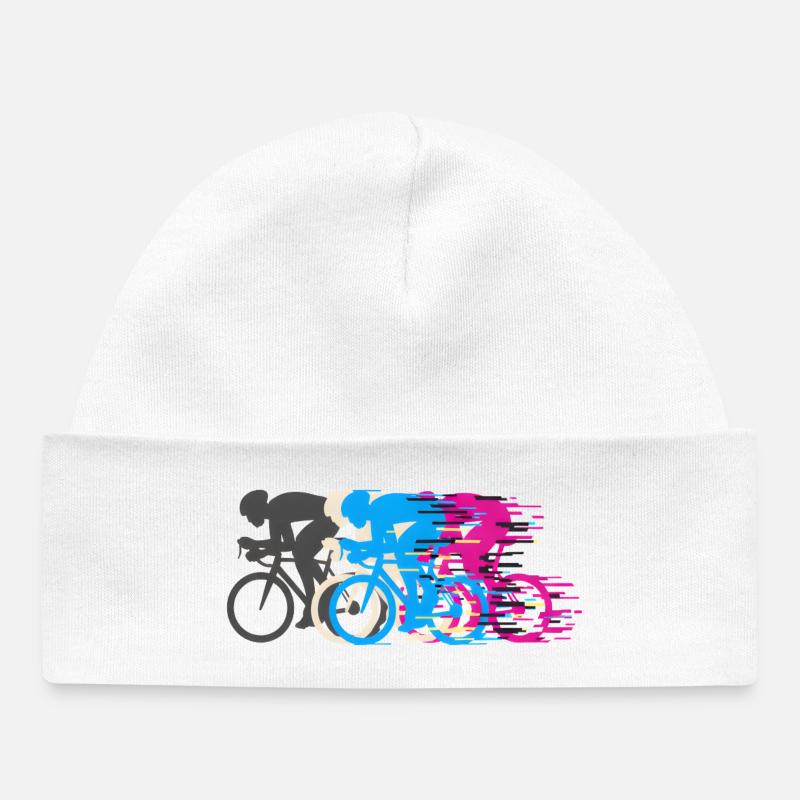 Vélo de route Vélo Vélo Sport Vélo VTT - Bonnet bébé bio - blanc