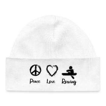Rudder Love - Baby Organic Beanie - white - Front