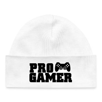 pro gamer - Baby Organic Mütze - Weiß - Vorne