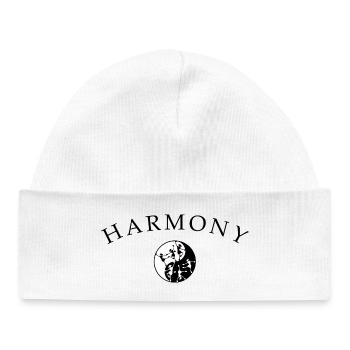Ballet, Dance, Harmony - Baby Organic Beanie - white - Front