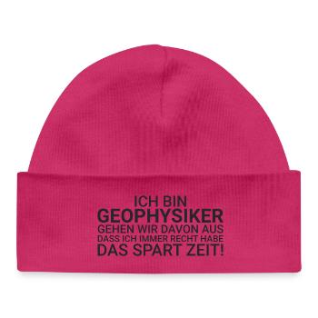 Geophysicists Save time Geophysics - Baby Organic Beanie - white - Front