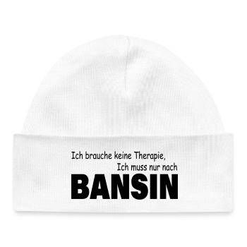 Therapie BANSIN - Baby Organic Mütze - Weiß - Vorne