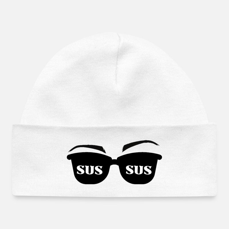 Lunettes de soleil SUS Meme Design - Bonnet bébé bio - blanc