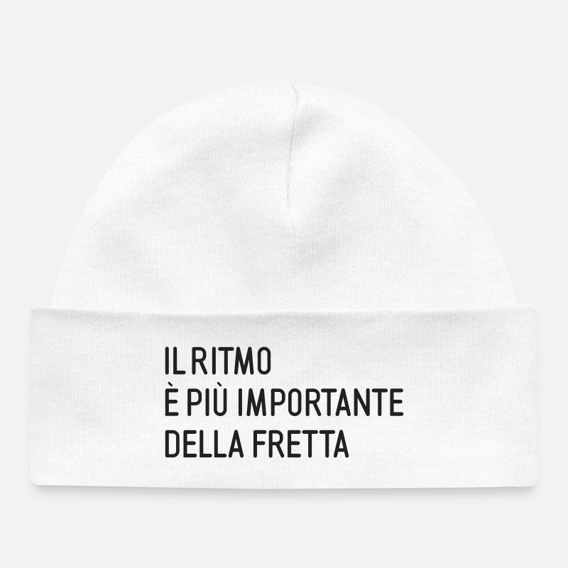 50_OLIO_Ritmo - Baby Organic Beanie - white