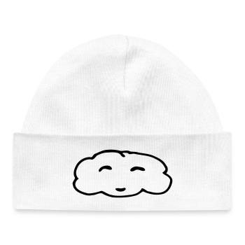 Cloud - Baby Organic Beanie - white - Front