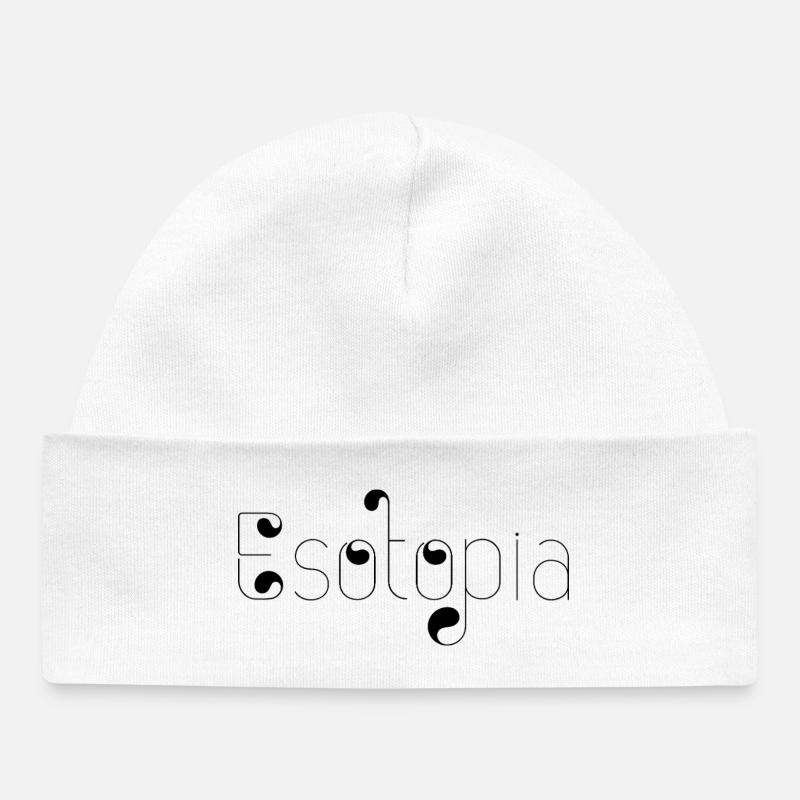 Esotopia - Baby Organic Beanie - white