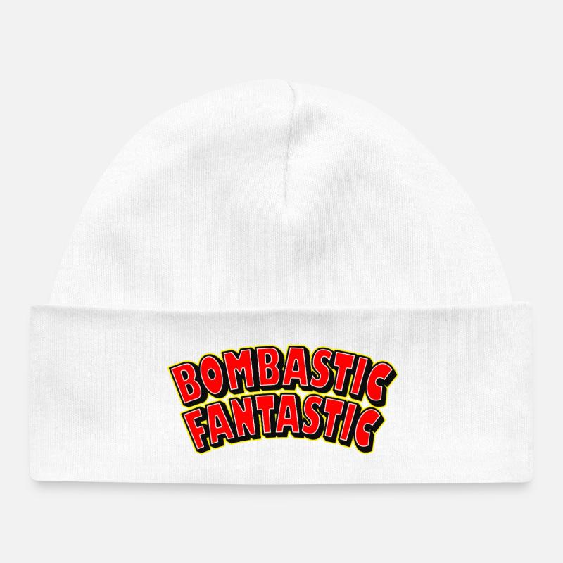 Bombastic Fantastique - Bonnet bébé bio - blanc