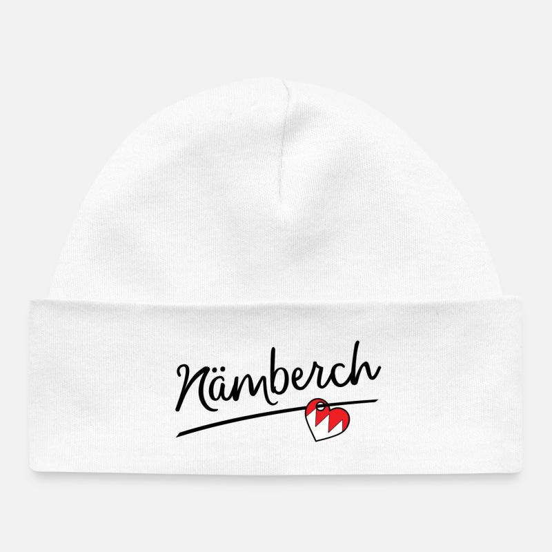 Nämberch - Bonnet bébé bio - blanc