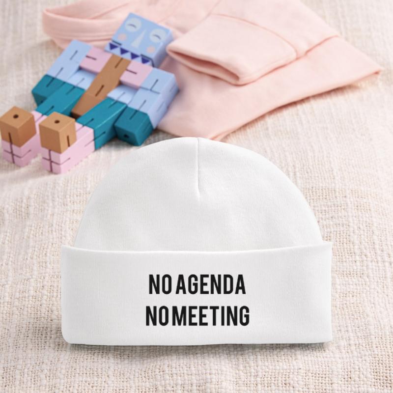 Pas d’ordre du jour Pas de réunion Bonnet bébé bio