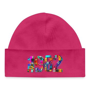 1982 – Naissance, Admission, Inscription à l’école, Mariage, Mariage - Bonnet bébé bio - blanc - Devant