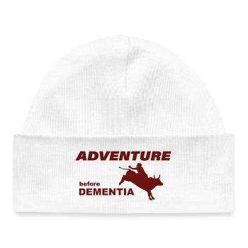 RODEO ADVENTURE - Baby Organic Beanie - white - Front