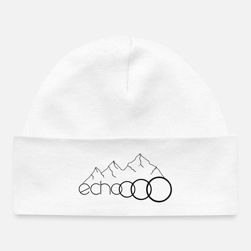 echoooo - Baby Organic Mütze - Weiß