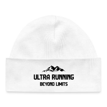 Ultra Running - Au-delà des limites - Bonnet bébé bio - blanc - Devant