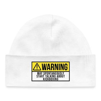 Kickboxing - Baby Organic Beanie - white - Front
