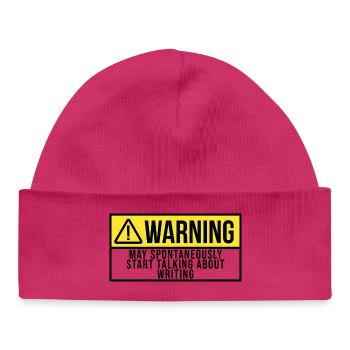Writer - Baby Organic Beanie - white - Front