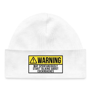 Cockroach - Baby Organic Beanie - white - Front
