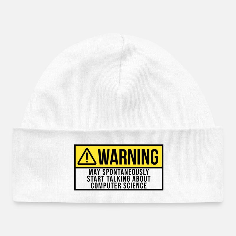 Informatique - Bonnet bébé bio - blanc
