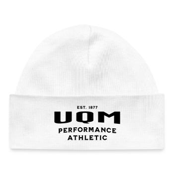 UQM Athletic-Performance Sportbekleidung - Baby Organic Mütze - Weiß - Vorne