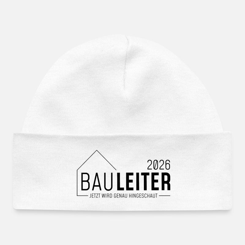Construction Manager 2026 - il est maintenant temps d’y regarder de plus près - Bonnet bébé bio - blanc