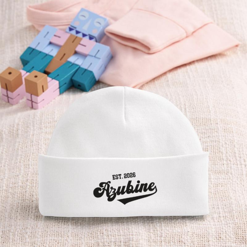 Trainee 2026 Apprentice Start Training Trainee Apprenticeship Baby Organic Beanie