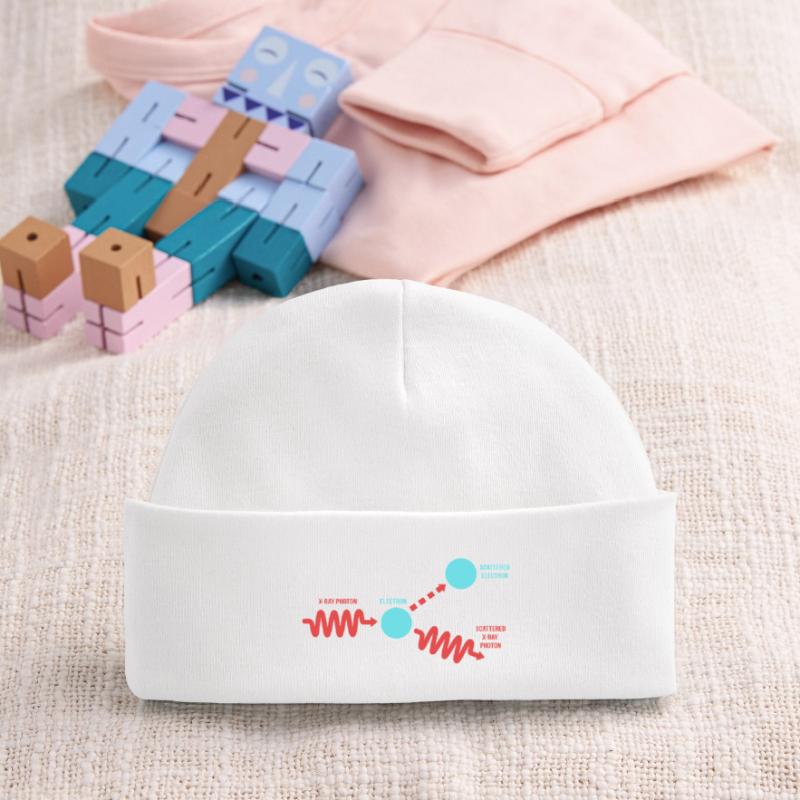 Quantum Physics Quantum Mechanics Quantum Leap Baby Organic Beanie