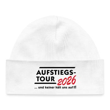 Ascension Tour 2026 - Baby Organic Beanie - white - Front