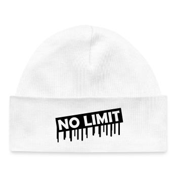 no_limit - Bonnet bébé bio - blanc - Devant