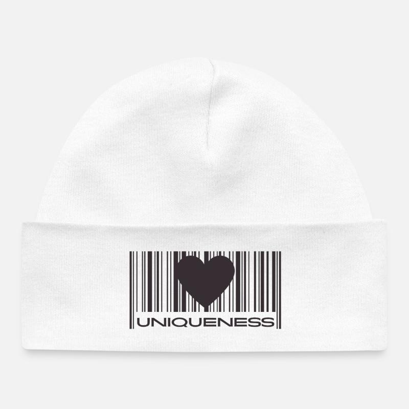 Uniqueness - Baby Organic Mütze - Weiß
