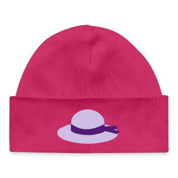 hut - Baby Organic Mütze - hot Pink - Vorne