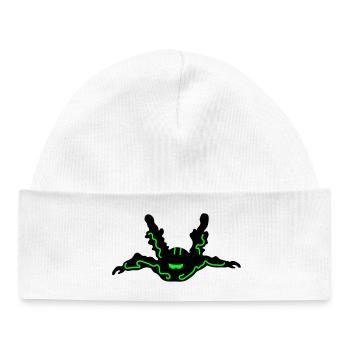 Skydiver - Baby Organic Beanie - white - Front