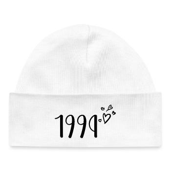 1994 - Baby Organic Beanie - white - Front