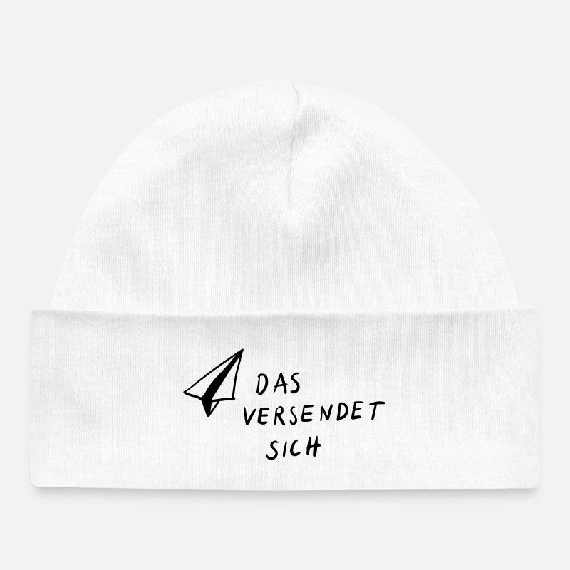 Ceci est envoyé - Bonnet bébé bio - blanc