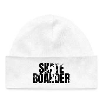 Skateboarders - Baby Organic Beanie - white - Front