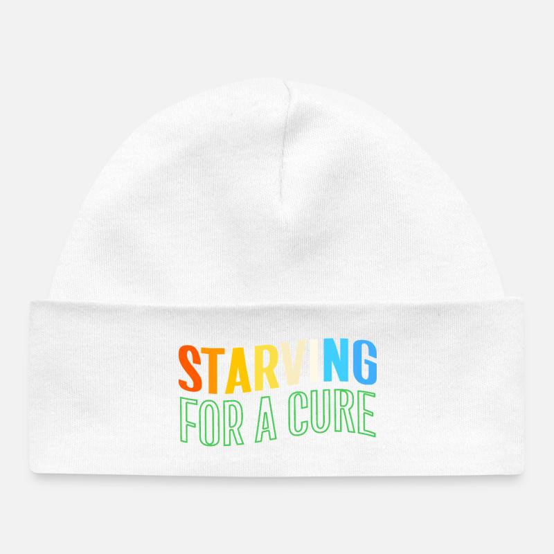 Gastroparesie - Bonnet bébé bio - blanc