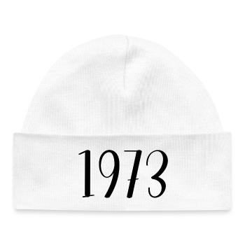 1973 - Baby Organic Mütze - Weiß - Vorne