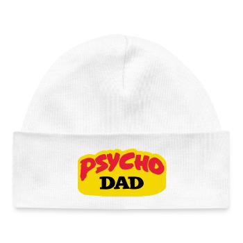 Psycho Dad - Al Bundy's lieblings 90's TV show  - Baby Organic Mütze - Weiß - Vorne
