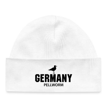 Pellworm GERMANY - Baby Organic Beanie - white - Front