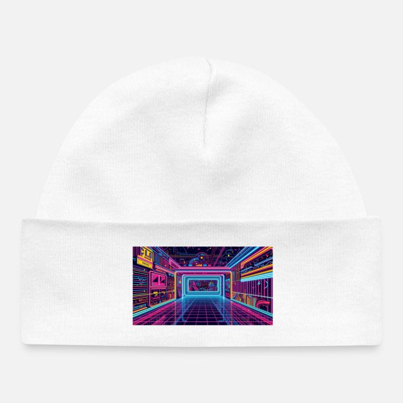 Salle de danse - Bonnet bébé bio - blanc