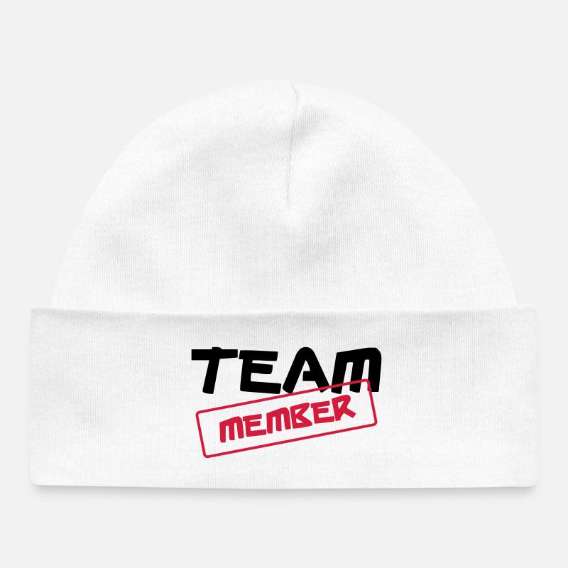 [ Team Member ] - Bonnet bébé bio - blanc