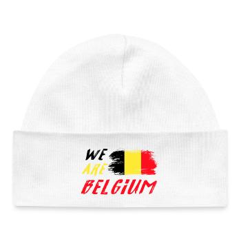 We are Belgium - Baby Organic Beanie - white - Front