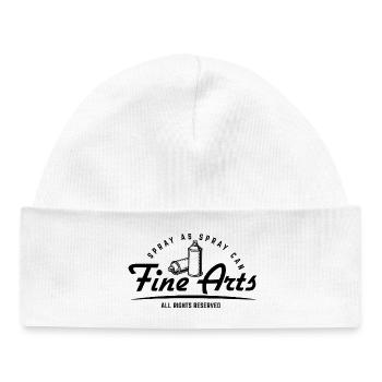 Spray as spray can - Fine Arts - Baby Organic Beanie - white - Front