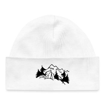 Tente Dream Nature - Design Couleur Modifiable - Bonnet bébé bio - blanc - Devant