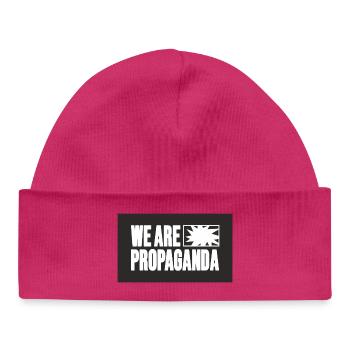 We are propaganda - Baby Organic Beanie - white - Front