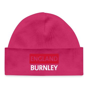 Englisch Burnley Fotografie Design - Baby Organic Mütze - Weiß - Vorne