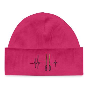 Gymnastics Rings | Rhythm Heart Athlete Strength - Baby Organic Beanie - white - Front