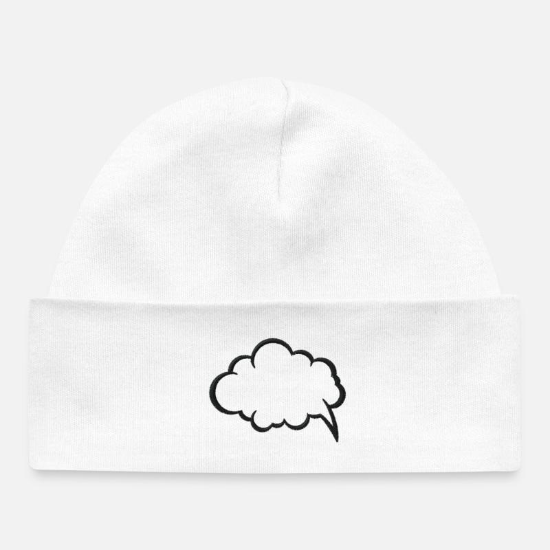 Bulle - Bonnet bébé bio - blanc